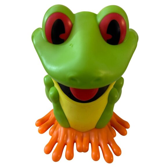 Rainforest Cafe Frog Sippy Cup Cold Drinks 8 x 8" - Picture 1 of 5